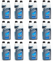 Aceite Husqvarna LS+ 2T � caja de 12 botellas de 1 litro