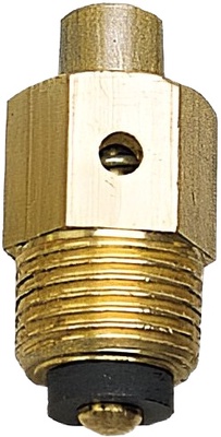 Valvula Laton Exagonal B-1 Eje Corto