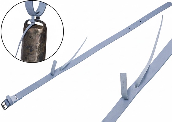 Correa Ganado Cromo 120x5 cm