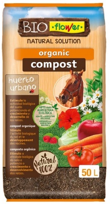 Compost Organico 50 litros Flower