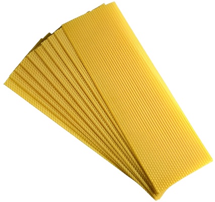 Laminas de Cera Media Alza 13x42 cm Laminas de Cera Media Alza 13x42 cm