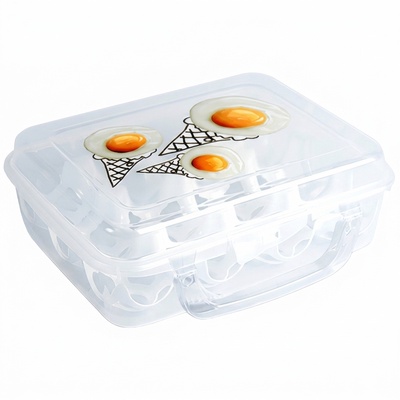 Huevera Colonia Rectangular Iml Huevos con Asa 12 Un