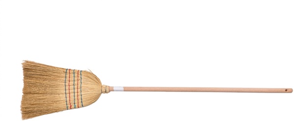 Escoba Mijo 5 Hilos Mango Lacado