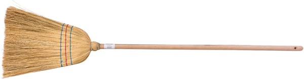 Escoba Mijo 3 Hilos mango Natural