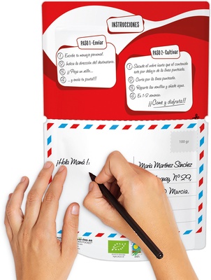 Postal Porque Si -germinados Mostaza