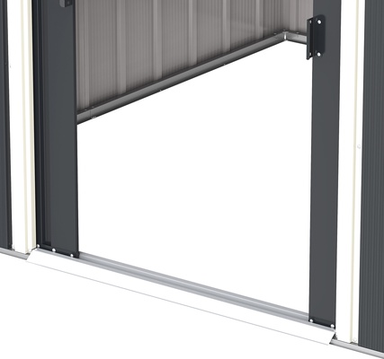 Caseta Metalica Jardin Duramax Modelo ECO Shed 8x8