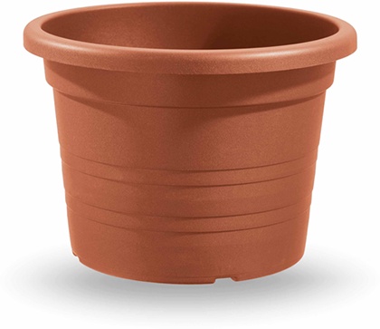 Maceta Cilindro Plastico Terracota 30cm Maceta Cilindro Plastico Terracota 30cm