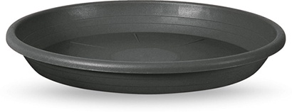 Plato Cilindro Plastico Antracita 42 cm Plato Cilindro Plastico Antracita 42 cm