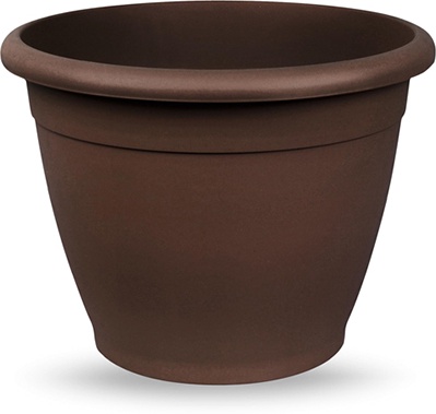 Maceta Naxos Plastico Bronzo 40cm Maceta Naxos Plastico Bronzo 40cm