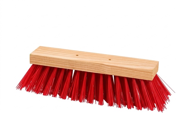 Cepillo Carretera Plano Rojo 38 cm