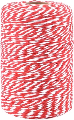 Hilo Roti Rojo y Blanco 100 Gr