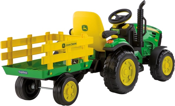 Tractor eléctrico para niños con remolque 22W 3km/h
