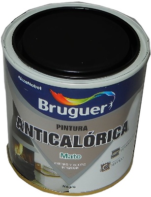 Pintura Anticalorica Bruguer Negra 250ml