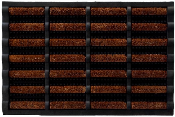 Felpudo Coco Rejilla Goma 40x60