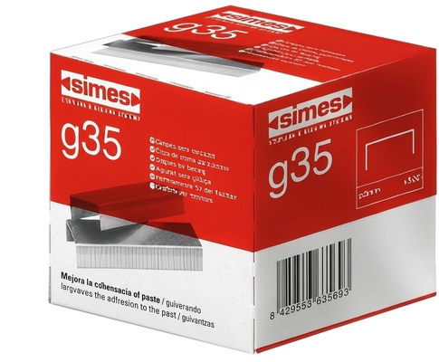 Caja Grapas para Cercas G-35 Galvanizada 500unidades