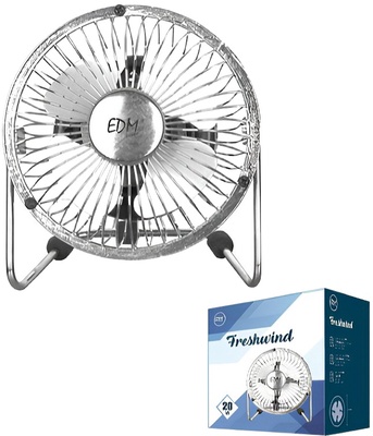 Mini Ventilador Industrial de Sobremesa Aspas
