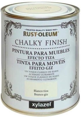 Xylazel Pintura Muebles Tiza Blanco Antiguo 750 ml