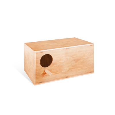 Nido Agapornis de Madera Horizontal