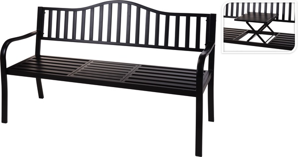 Banco de Jardin Acero 150x60 cm