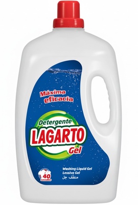 Detergente Lagarto Gel 40 Lavados Detergente Lagarto Gel 40 Lavados