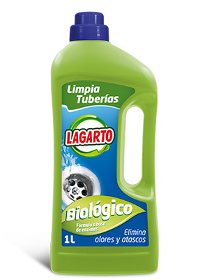 Limpiatuberias Lagarto Biologico 1 litro