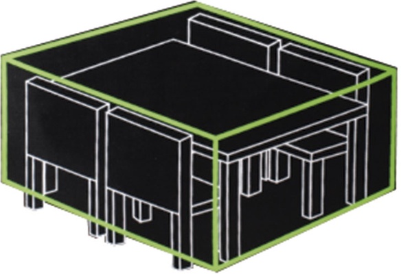 Funda Mesa Jardin 165x140x90 cm