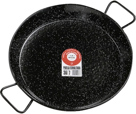 Paellera Esmaltada 34 cm Pata Negra