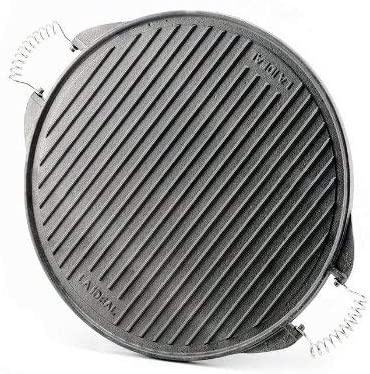 Plancha Hierro Fundido Garcima Redonda Esmaltada 42 cm Plancha Hierro Fundido Garcima Redonda Esmaltada 42 cm