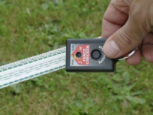 Comprobador cercas pastor mini llavero