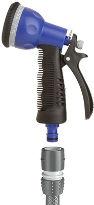 Pistola Riego 7 Posiciones con Conexion Rapida