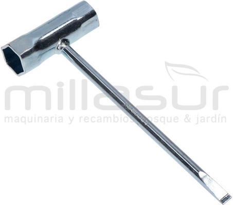 Llave Bujias Stihl 13-19 Destor. Plano Llave Bujias Stihl 13-19 Destor. Plano