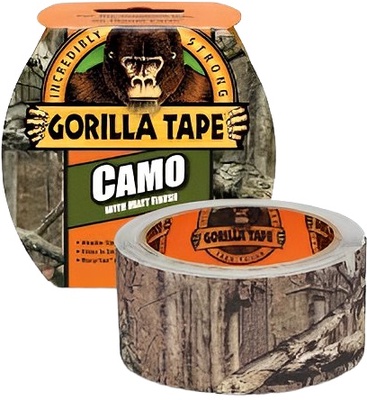 Cinta Americana Camuflaje Gorilla 8,5m x 48mm
