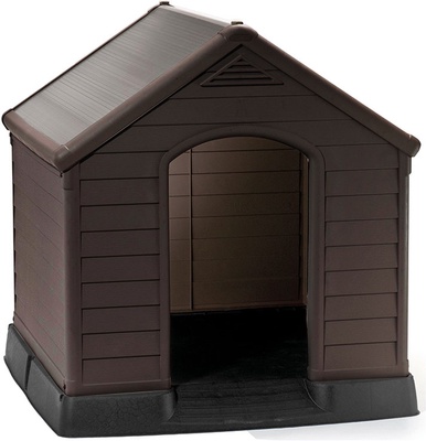 Caseta Perro Keter Marron  95x99x99 cm