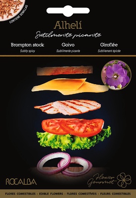 Semilla Flor Comestible Alhelí Semilla Flor Comestible Alhelí
