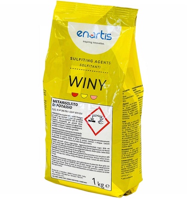 Metabisulfito De Potasio Vino Enartis Winy 1 Kg Metabisulfito De Potasio Vino Enartis Winy 1 Kg