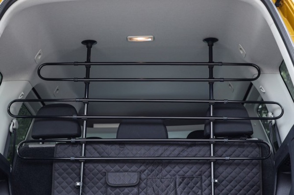 Rejilla Protectora Regulable Mascotas para Coche 75 cm - 110 cm