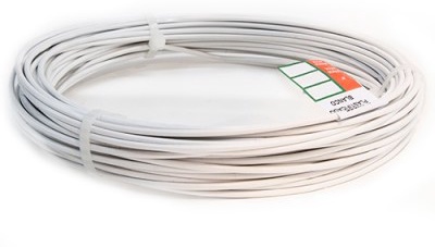 Alambre Plastificado Blanco 100 Metros