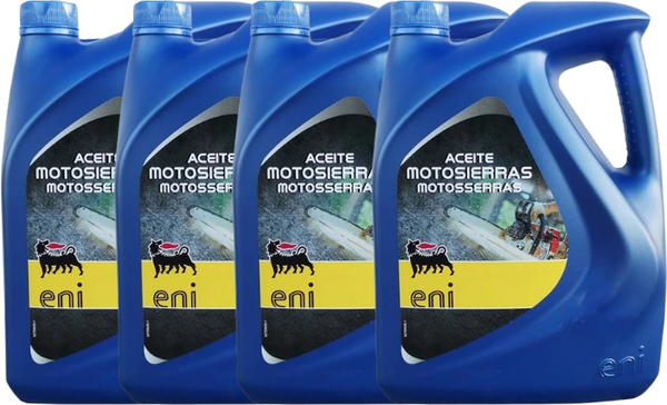 Pack Ahorro 4 x Aceite Cadena Motosierra Agip 5 l Pack Ahorro 4 x Aceite Cadena Motosierra Agip 5 l
