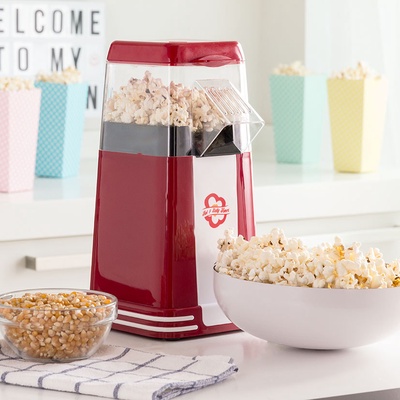 M�quina de Palomitas 1200W Vintage Roja