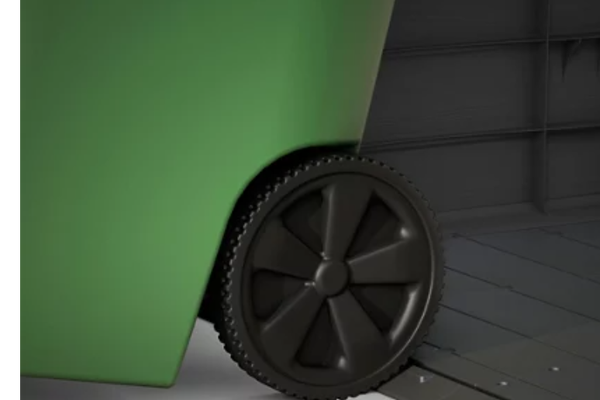 Arcon de exterior de resina Woodland Ultra 177x134x113 cm