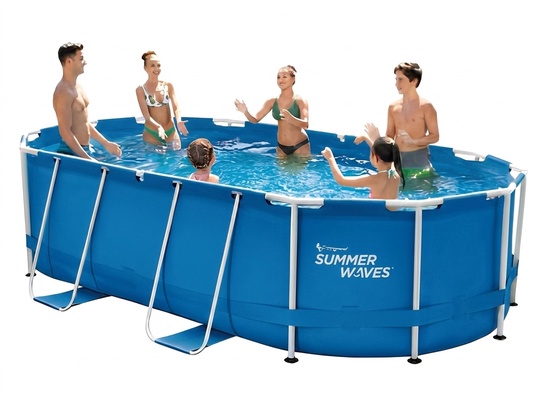 Piscina Tubular Oval 300x200x84 cm Piscina Tubular Oval 300x200x84 cm
