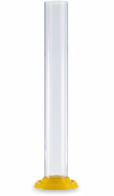 Probeta Plastico Base Amarilla 500 Ml 