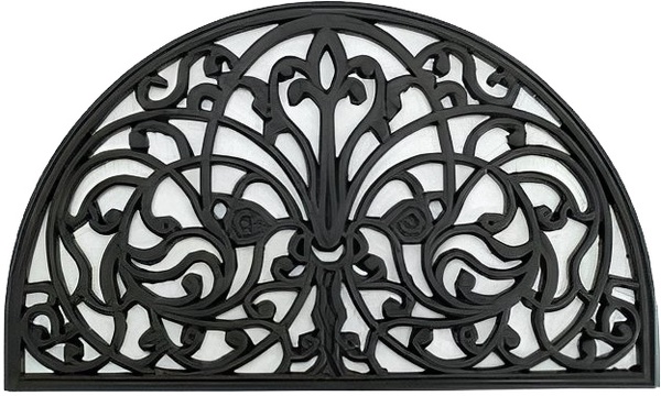 Felpudo Goma Toledo 45x75 Semiluna Felpudo Goma Toledo 45x75 Semiluna