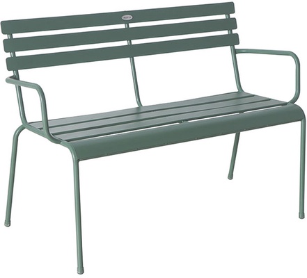 Banco Jardín Metálico Verde Banco Jardín Metálico Verde