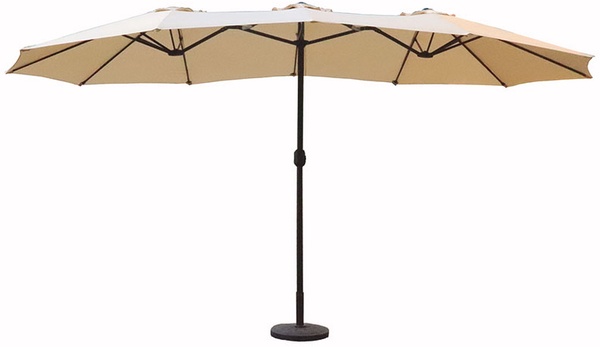Parasol Doble de Acero con Toldo de 3x4 metros Parasol Doble de Acero con Toldo de 3x4 metros