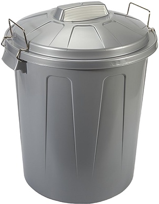 Cubo Basura Esla N� 6 Redondo con Asas Metal 100 L