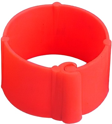 Clip 25 unidades para Gallinas 8mm Color Naranja Clip 25 unidades para Gallinas 8mm Color Naranja