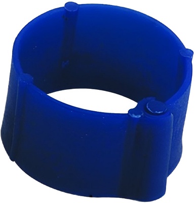 Pack 25 Anillas Clip Azul 8 mm