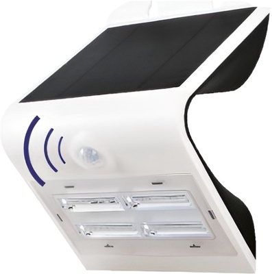 Aplique Solar Led 3,2W 4000K IP65 Blanco