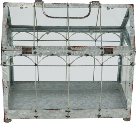 Casa Invernadero Cristal Verde M